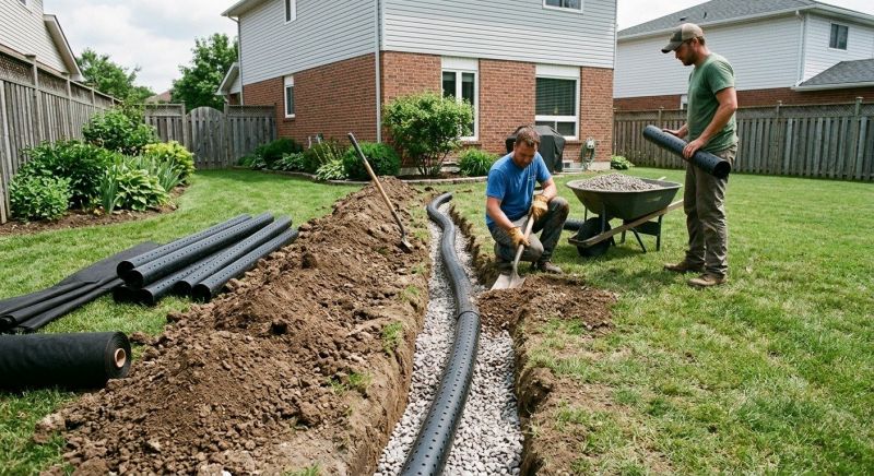 Foundation Drain Repair in Tuscaloosa, AL