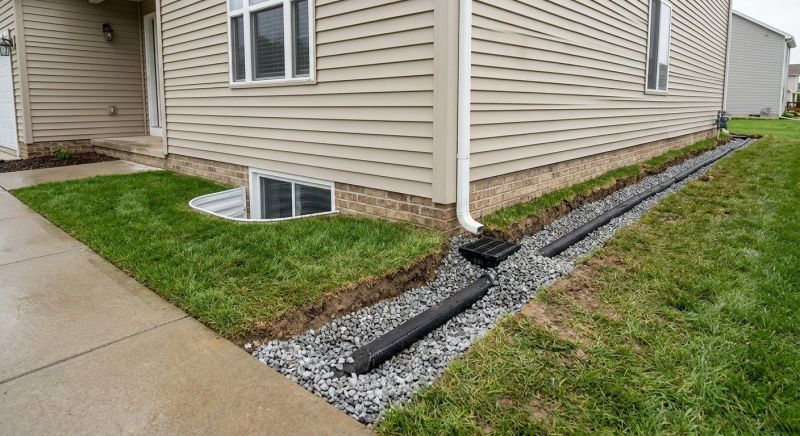 French Drain Installation in Birmingham, AL