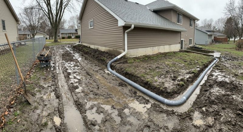 Lawn Drainage in Tuscaloosa, AL