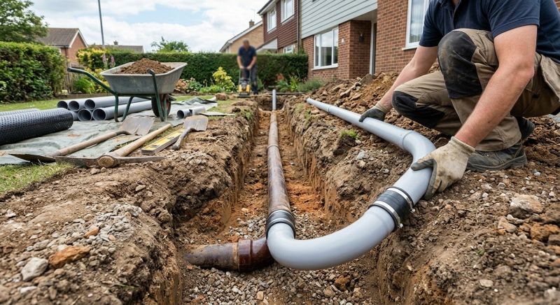 Underground Drain Replacement in Birmingham, AL