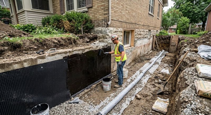 Wall Waterproofing in Columbus, OH